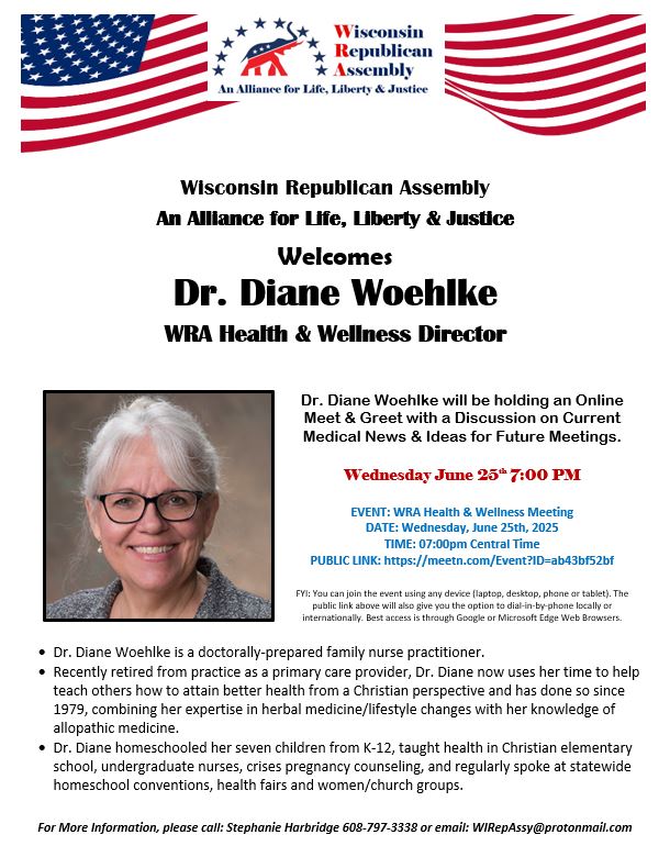 WRA Dr. Diane Woehlke Health & Wellness Director