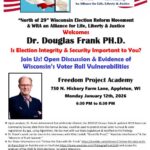 WRA & N of 29 Present Dr. Douglas Frank Mon. Jan. 12th 6:30-8:30PM Appleton
